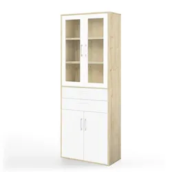 Mäusbacher Aktenschrank Big Profi Office Holzoptik Birke / Weiß