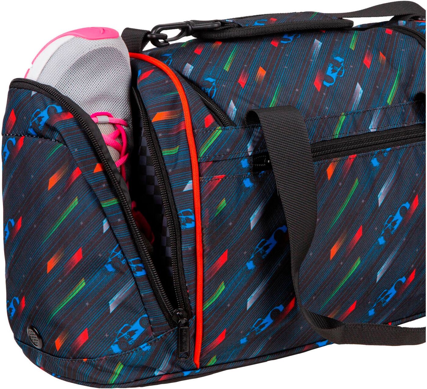 Sporttasche MCNEILL "Cars", Jungen, Gr. B/H/T: 45cm x 27cm x 26cm, bunt (cars), Polyester, Taschen Sporttasche, für Schule, Sport und Freizeit