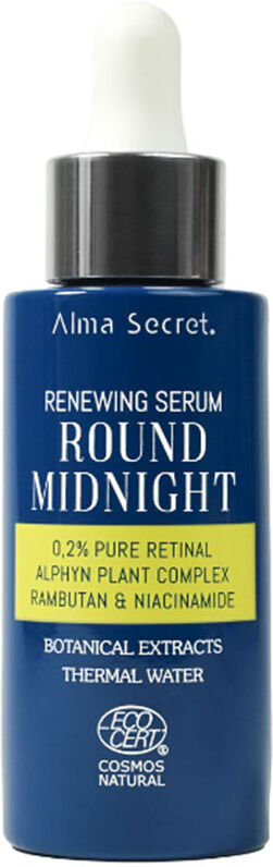 Alma Secret Soro Round Midnight com retinal puro 0,2% 30 ml