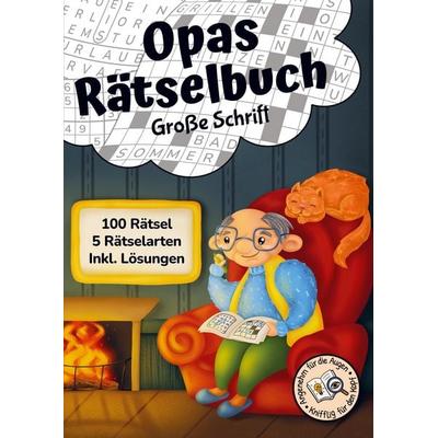 Opas Rätselbuch, Taschenbuch von Rätsel Werft, Rätsel Werft, 978-94-038-3762-8
