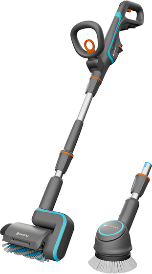 Gardena AquaBrush Universal 04/1 - Nettoyeur de sols à batterie + Brosse - SANS BATTERIE NI CHARGEUR