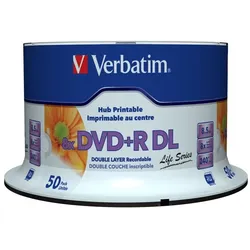 Verbatim 97693 DVD-Rohling 8,5 GB DVD+R DL 50 Stück(e)