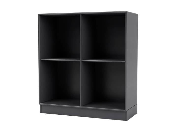 Montana SHOW Regal 69,6 x 69,6cm, Sockel 7cm 36-Coal