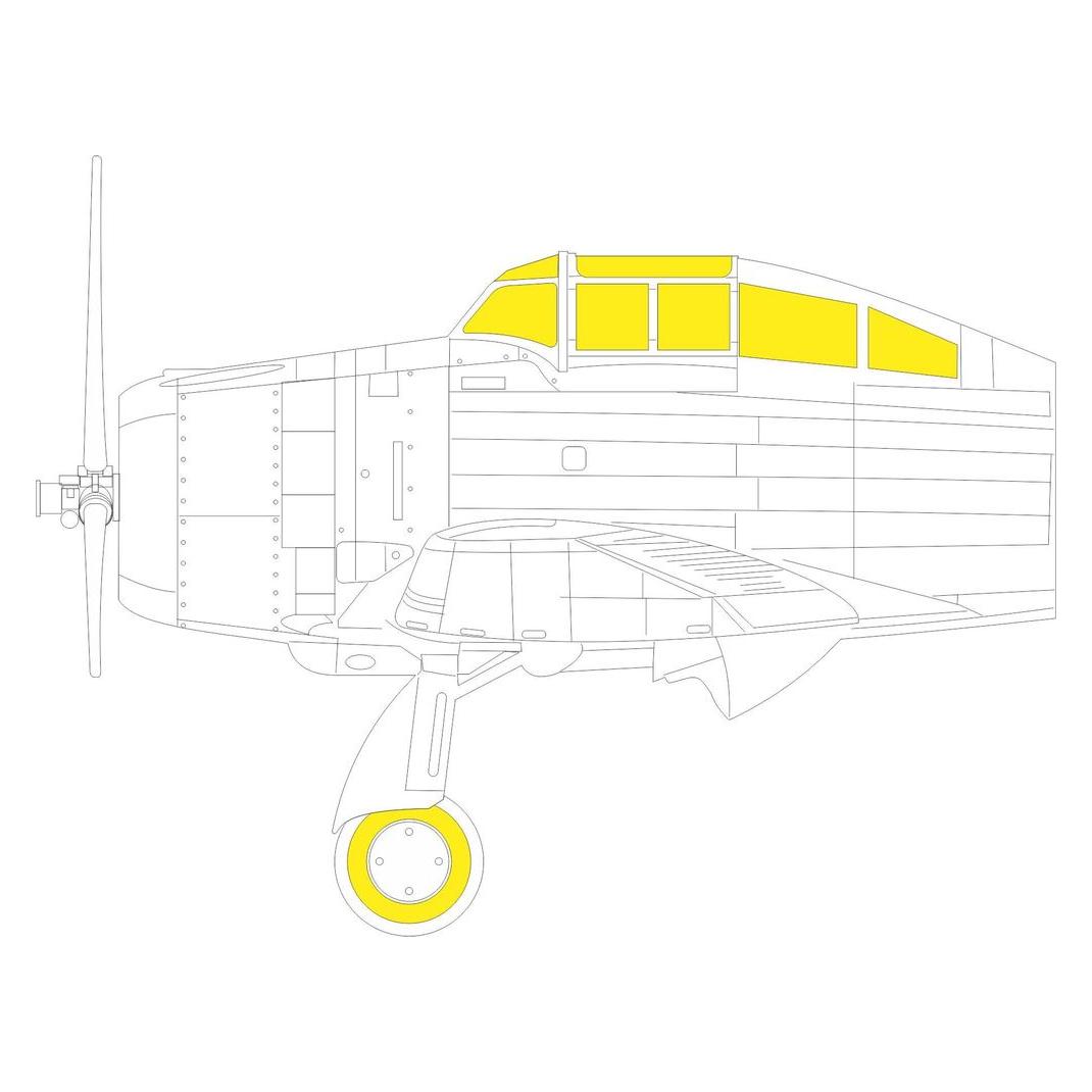 Eduard P-35 TFace for DORA WINGS (EX832)