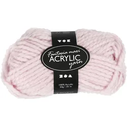 Creativ Company Fantasia Acrylic Yarn, Garn + Wolle, Rot