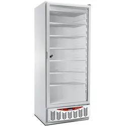 Diamond Statische Gefriertruhe, Glastür, 525 Liter, GN2/1+600x400, Weiss (NFT55-R2G)