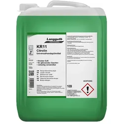 Spülmittel Konzentrat Langguth KR11 Citrolin 10 L Handspülmittelkonzentrat