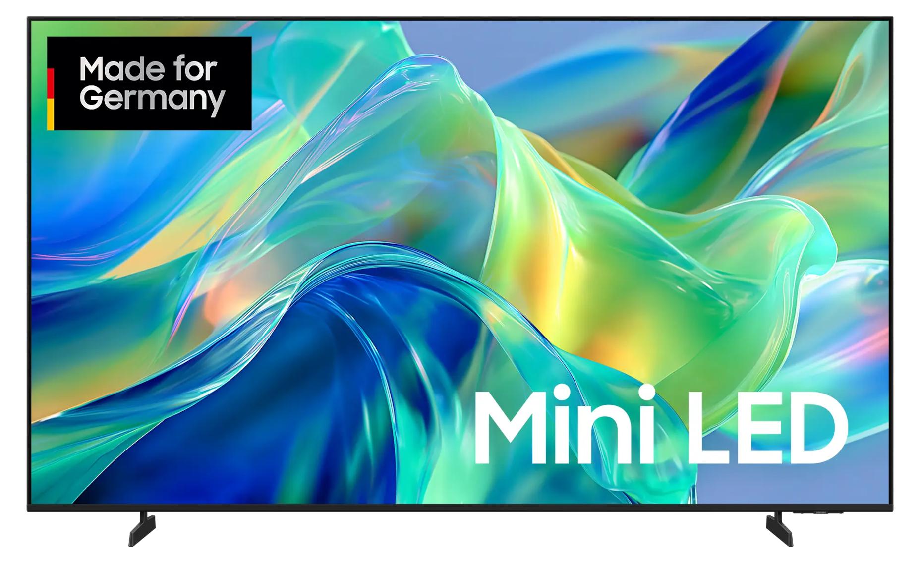 Samsung 65" Mini LED M1EH 4K Vision AI Smart TV (2026), 165,1 cm (65"), 3840 x 2160 Pixel, 4K Ultra HD, WLAN, DVB-C, DVB-S2, DVB-T2 HD, Schwarz