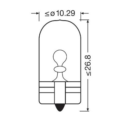 OSRAM Glühlampe, Handschuhfachleuchte 2825ult