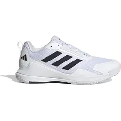 Adidas, Herren, Hallenschuhe, Novaflight 2 M (42 2/3), Schwarz, Weiss