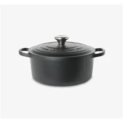 Le Creuset Signature, Pfanne + Kochtopf, Schwarz