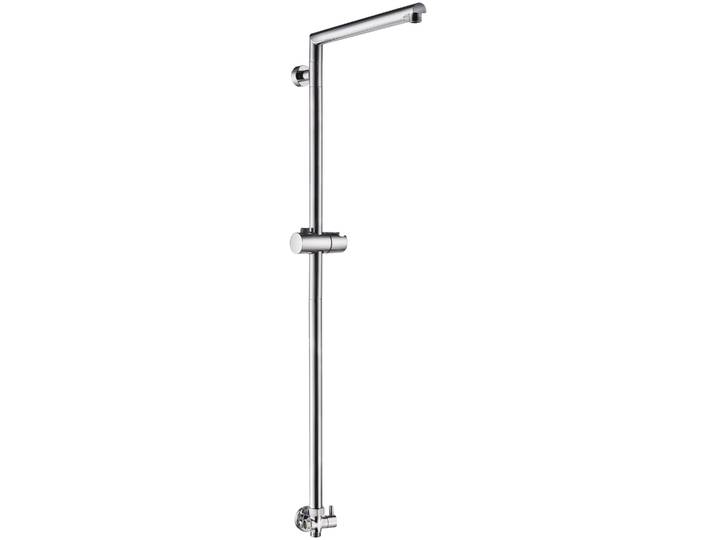 Duschstange SCHÜTTE MARSEILLE , grau (chromfarben), T:38cm, Duschkopfhalterungen, Duschstange, Überkopfbrausestange, Steigrohr, Chrom