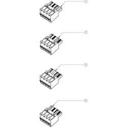 Euchner 112631 Anschluss Set 1 St. Piece