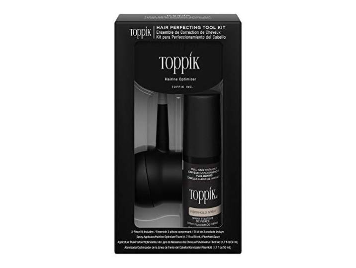 Toppik 3-in-1 haarvezel starterset met fixier sproeien, 50 ml