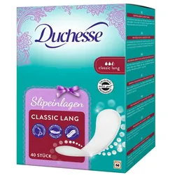 Duchesse Slipeinlagen Classic Lang für Slip, 40 St.