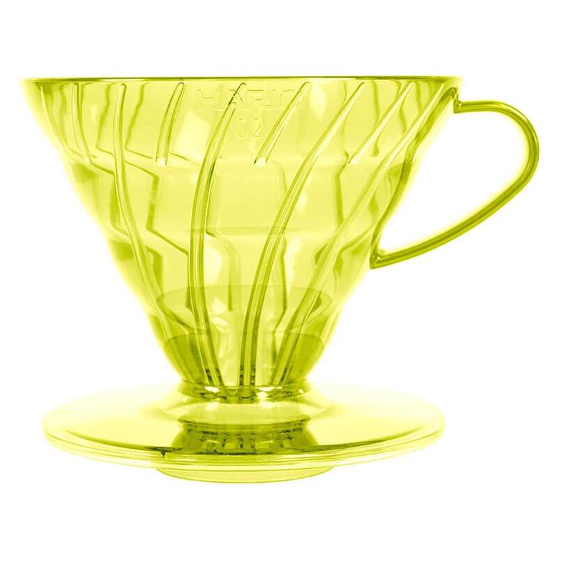 Hario Kaffeefilterhalter V60, Candy Edition, Sunflower Yellow (Hario-VD-02-TSY-BB)