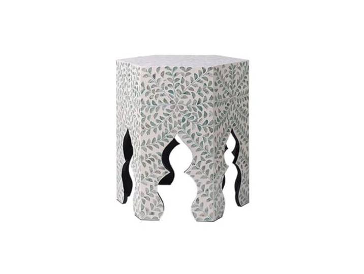 YCCHAH Sofatisch Home-Sofa Neben Wohnzimmer-Kunst, Kleiner Couchtisch, Muschel-Ecktisch, Tablett Wohnzimmer-Beistelltisch