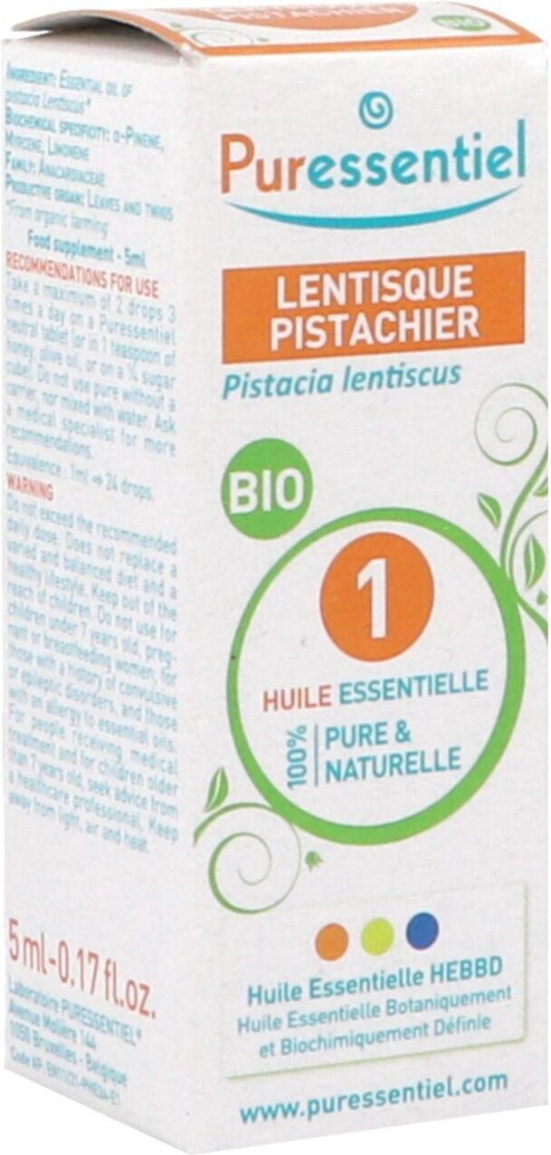 Puressentiel Lentisque Pistachier Huile Essentielle 5ml