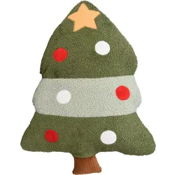 Kissen WEIHNACHTSBAUM (LBH 33x13x52 cm) - bunt - LBH 33x13x52 cm