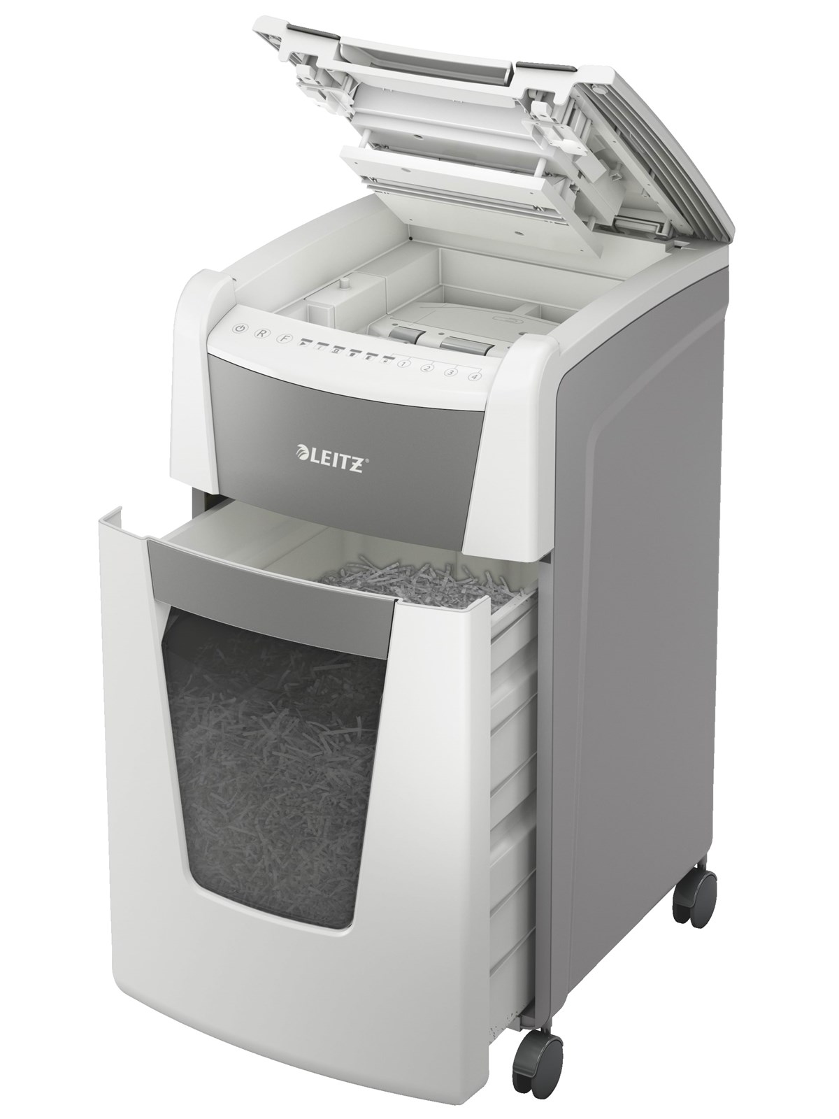 Leitz IQ Autofeed Office 300 Automatischer Aktenvernichter Mikroschnitt, P5