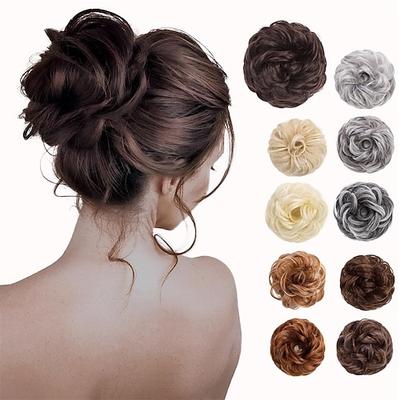 Chignons / Haarknoten Haarknoten Pferdeschwanz umwickeln Synthetische Haare Haarstück Haar-Verlängerung Locken Party Freizeitskleidung Party Abend A1 A2 A3