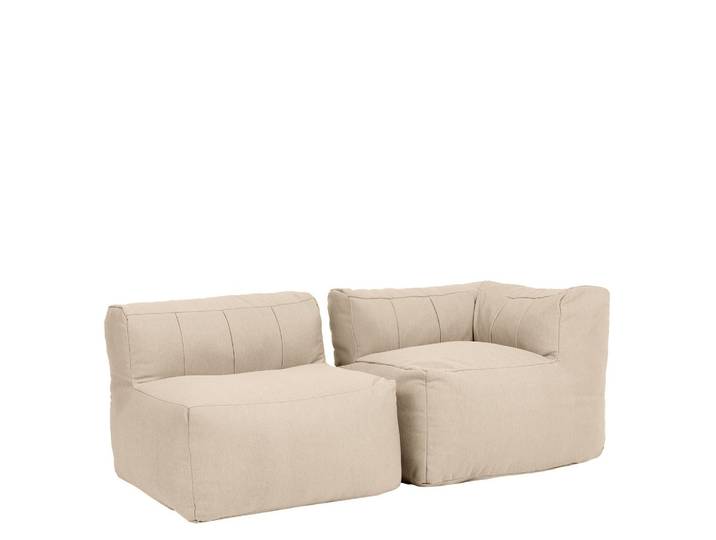 SITZSACK-SOFA Outdoor 2-tlg.: Ecksessel, Sessel