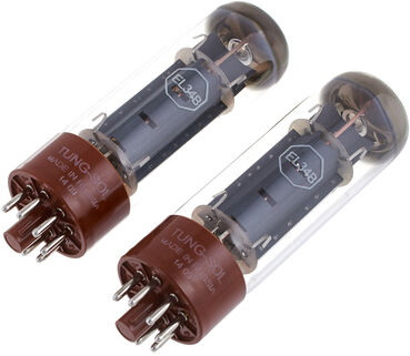 Tung-Sol EL34B Matched Pair