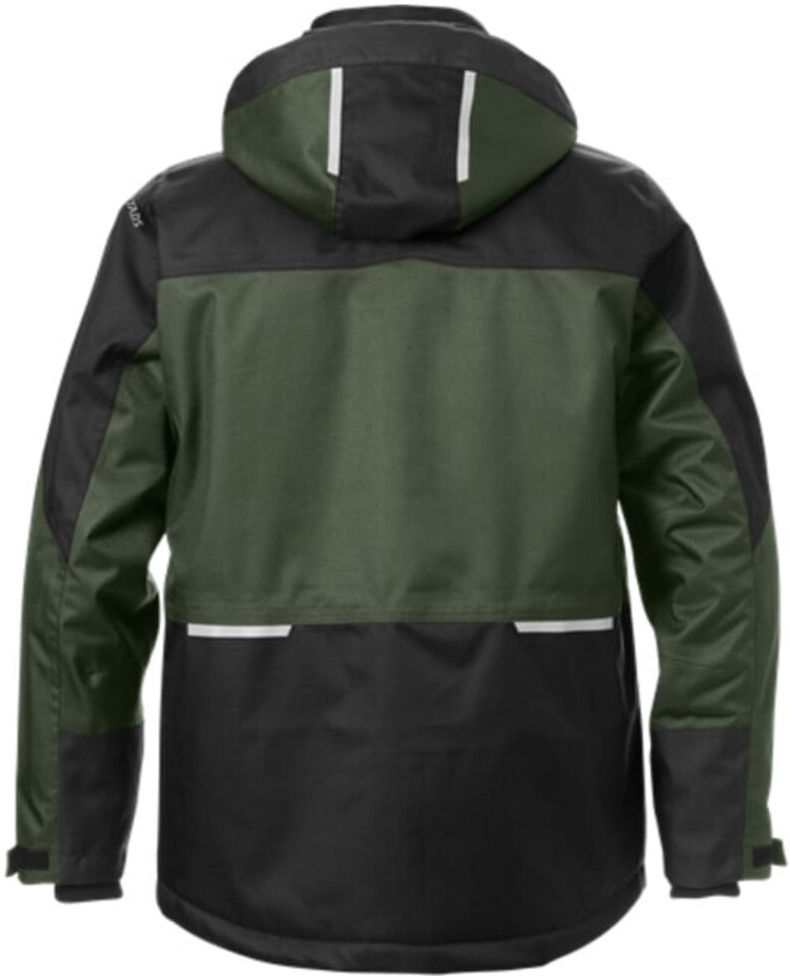 Fristads Airtech® Winterjacke 4058 GTC Größe L Army Grün/Schwarz ; Fristads Kansas (127559-796-L)