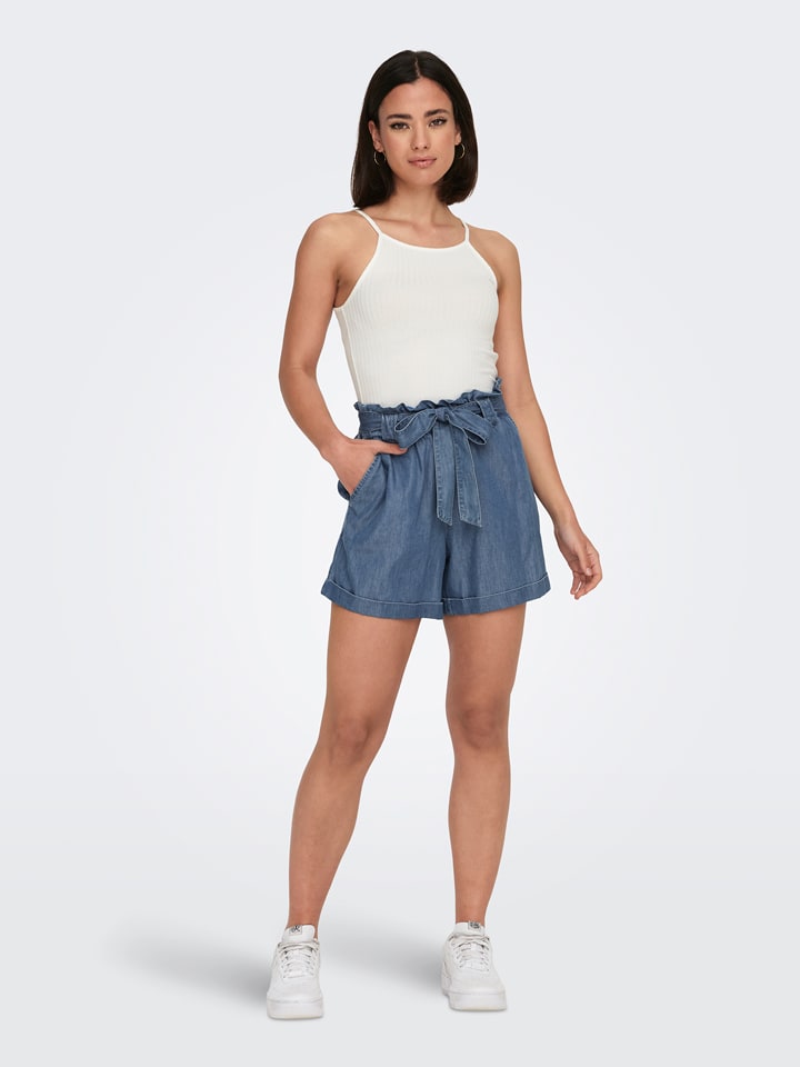 ONLY Shorts in Blau - S