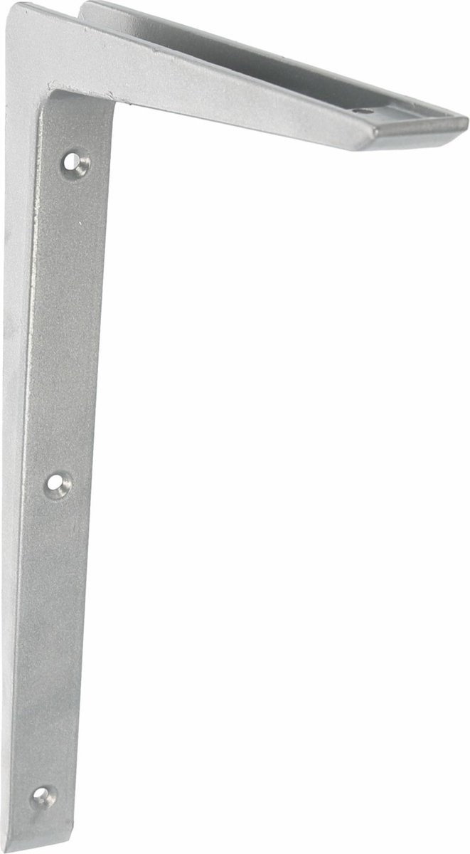 Amig Plankdrager aluminium gelakt zilvergrijs H 250 x B 200 mm