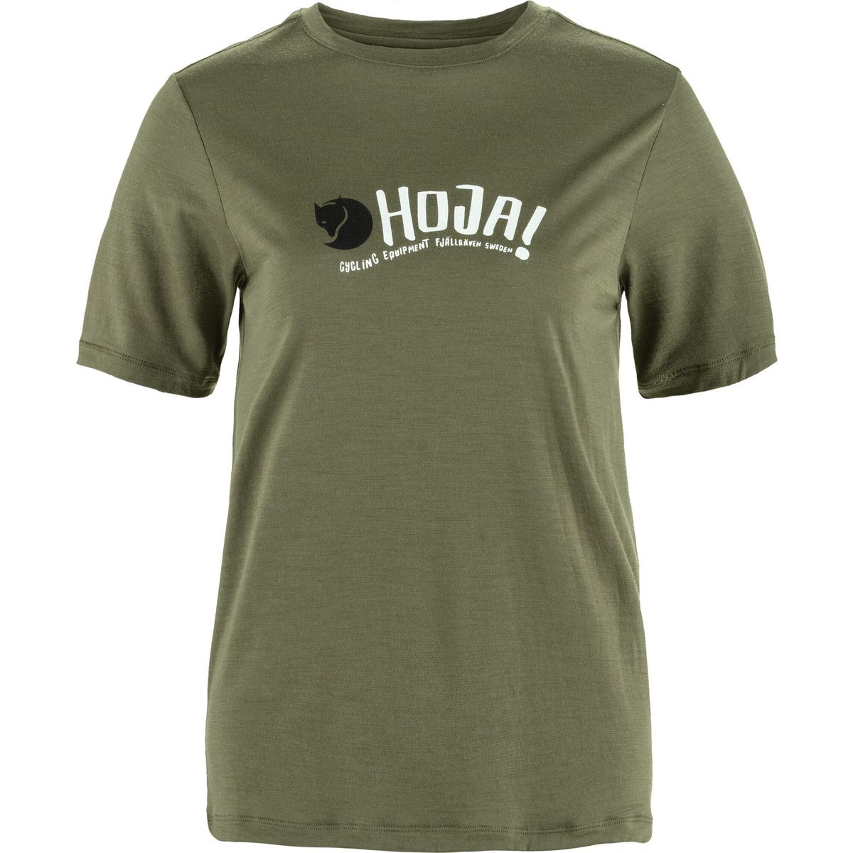 Fjällräven Hoja Wool T-shirt W laurel green (625) M F14600205-625-M