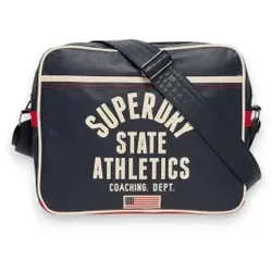 Superdry für Damen. W9110431A Tasche Retro Alumni marineblau (OSFA), Lässig, Polyester