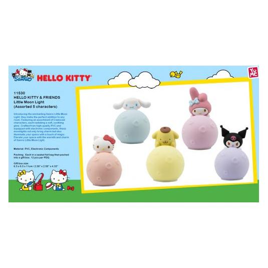 YuMe 12pz) Hello Kitty and Friends Little Moon Display (54180)