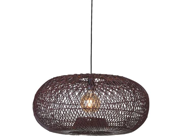 GOOD&MOJO Hanglamp Arizona - Bordeaux - Ø70cm - Bohemian - Hanglampen Eetkamer\, Slaapkamer\, Woonkamer