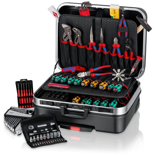 KNIPEX Werkzeugkoffer BIG Basic Move Mechanik