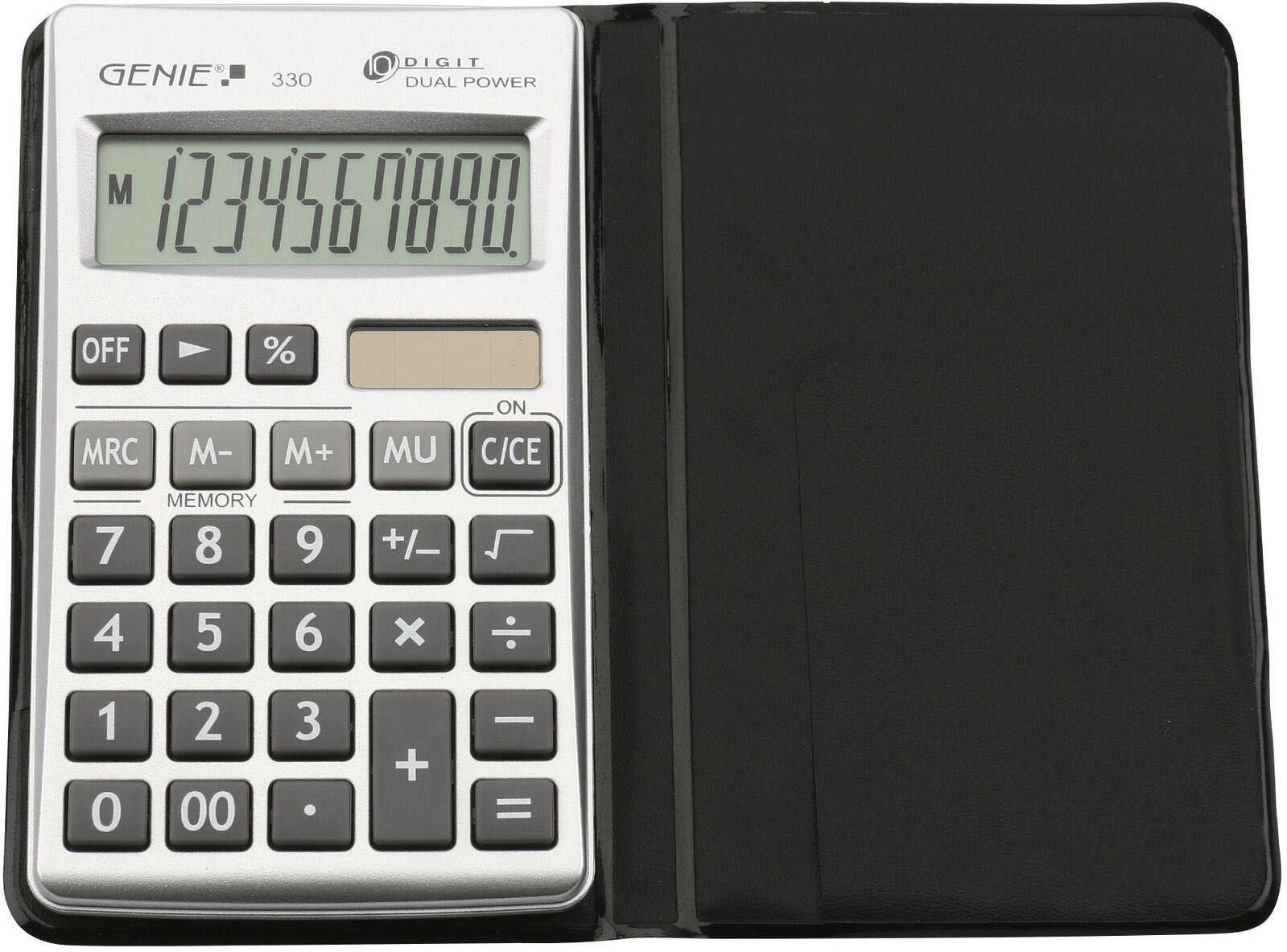 GENIE Taschenrechner 330 silber 11710