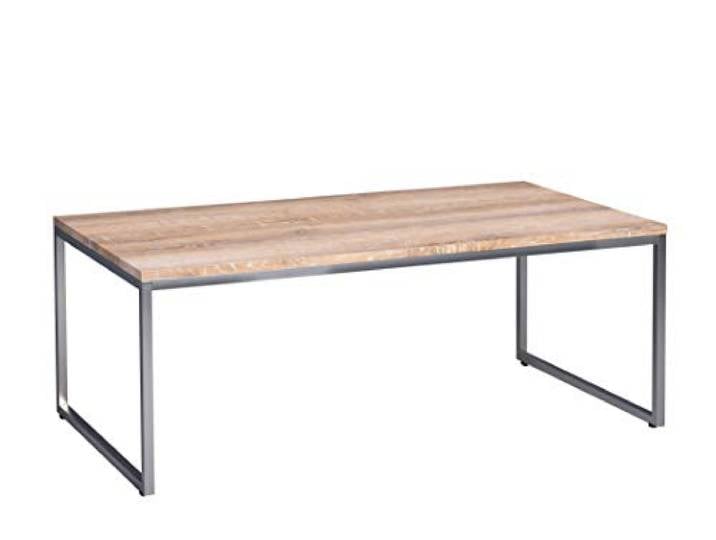 M2 Kollektion Riad 2 Couchtisch, MDF Dekor Wildeiche, Hellbraun, 110x60cm, Höhe 43cm