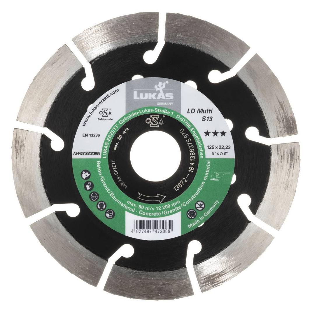 Lukas LUKAS-ERZETT A344032301213153 DiamantLD Multi S13 230 Diamanttrennscheibe 1 S (A344032301213153)