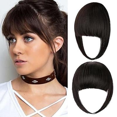 Stirn-Pony Glatt Synthetische Haare Damen