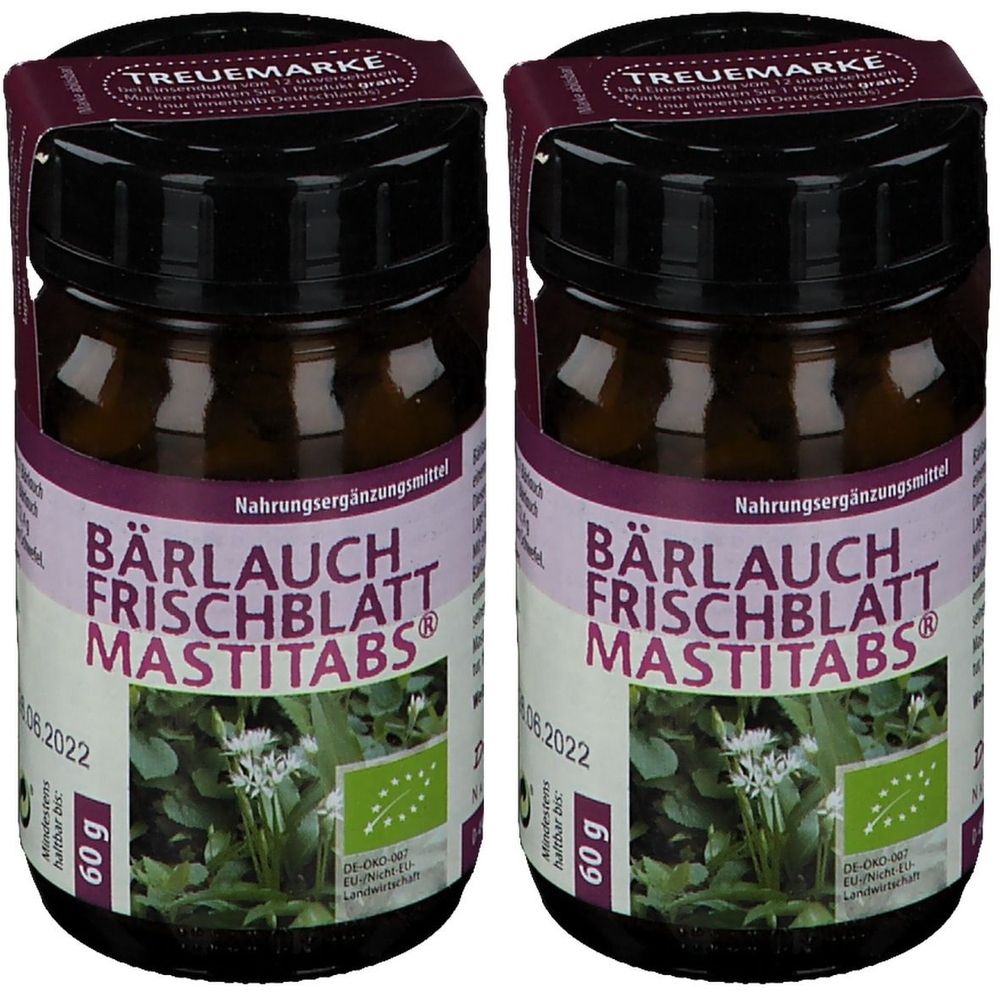 Baerlauch Frischbl Mastita Bio 2x 2x160 St Tabletten