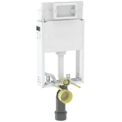 Geberit Kombifix Basic Wand WC Element 110100001 Bauhöhe 108 cm, mit Delta Unterputz-Spülkasten
