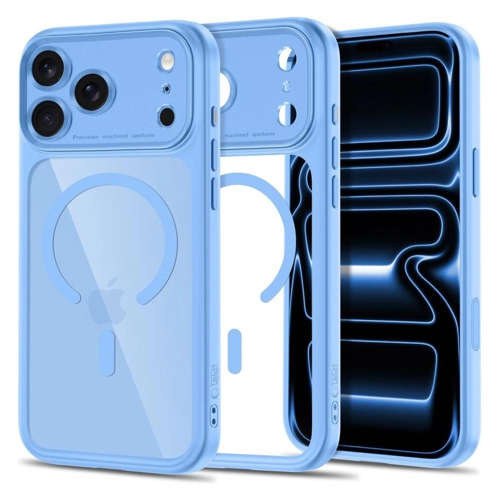 Tech-Protect MagPeak MagSafe CC Apple iPhone 17 Pro / 18 Pro Hellblau/klar (Apple iPhone 17 Pro, Apple iPhone 18 Pro) (TECH-PROTECT)