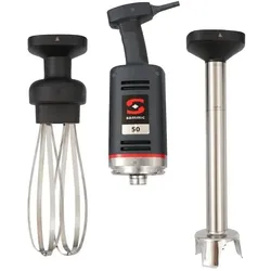 Professioneller Stabmixer MB‐51 Sammic 570W | Kombigerät mit Y-Messer + Schneebesen | TiltStop-Sicherheit, Ergonomisch, NSF-zertifiziert
