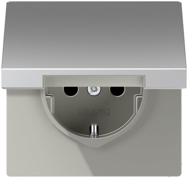Jung Prise SCHUKO 16A 250V avec couvercle rabattable AL 1520 KIKL (AL1520KIKL)