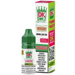 DK Salts Straw Kiwi Bubblegum NicSalt Liquid 10ml / 20mg