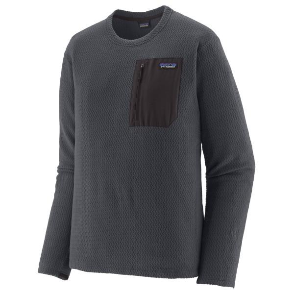 Patagonia - R1 Air Crew - Fleecepullover Gr L grau