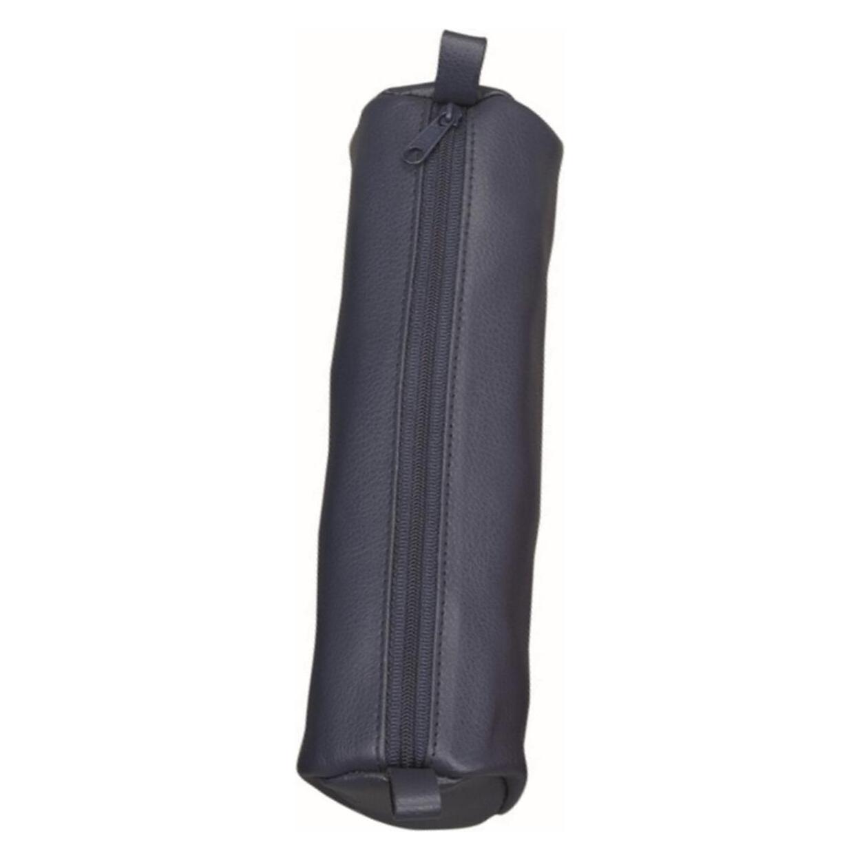 Alassio Schlampermäppchen Werkstoff: Leder Farbe: blau (43139)