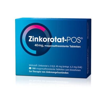 Zinkorotat POS magensaftresistente Tabletten 100 St magensaftresistent
