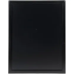 Securit® Wandtafel „Universal“ – Schwarzholz lackiert – Montageset inklusive – 70x90cm