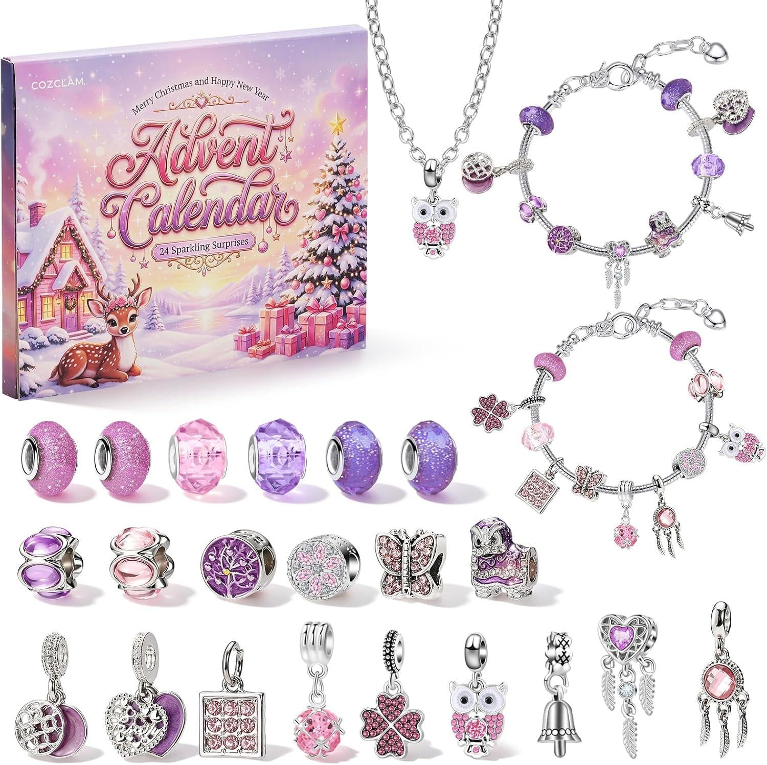 oCreon Adventskalender Sieraden 2026 - 24 dagen kerstkalender